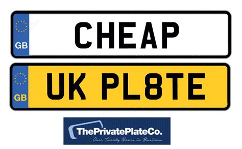 cheap private plates